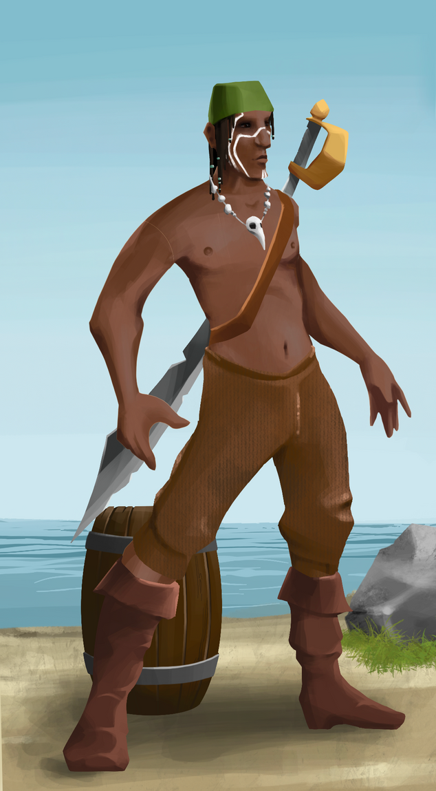 AlgoSeas Pirate #9139 NFT on Algorand