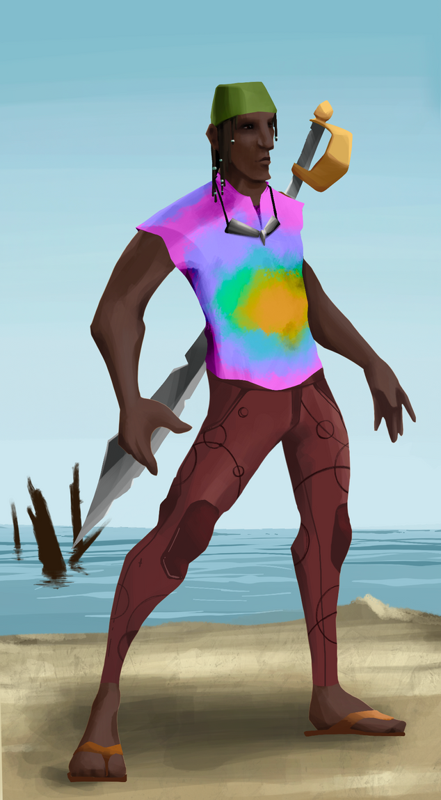 AlgoSeas Pirate #9145 NFT on Algorand