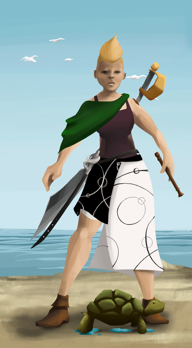 AlgoSeas Pirate #9160 NFT on Algorand