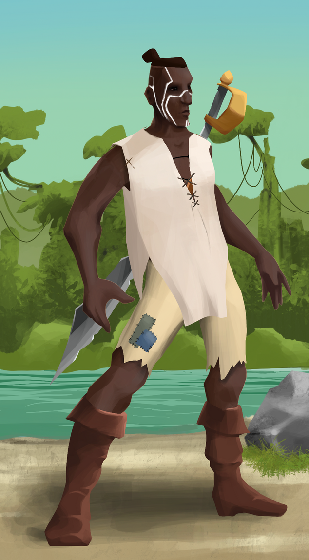 AlgoSeas Pirate #9162 NFT on Algorand