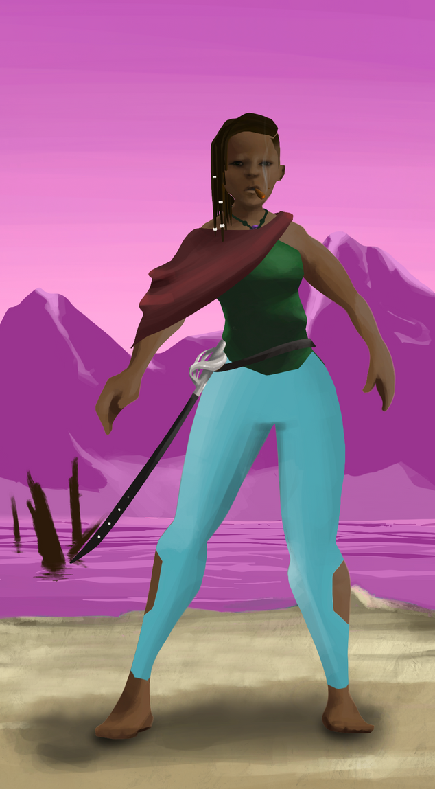 AlgoSeas Pirate #9163 NFT on Algorand