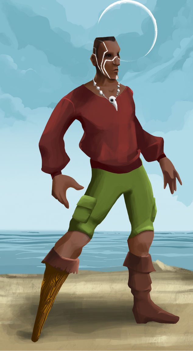 AlgoSeas Pirate #9164 NFT on Algorand