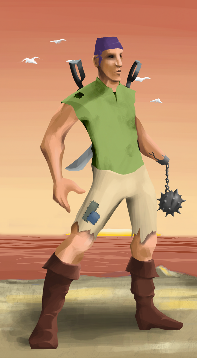 AlgoSeas Pirate #9169 NFT on Algorand