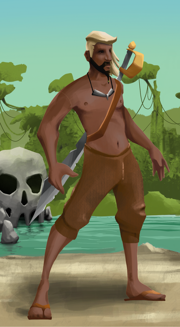 AlgoSeas Pirate #9170 NFT on Algorand