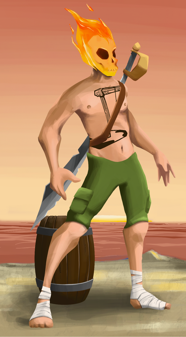 AlgoSeas Pirate #9182 NFT on Algorand