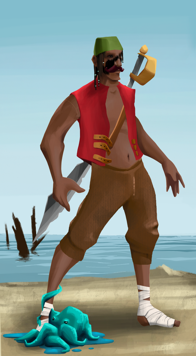 AlgoSeas Pirate #9196 NFT on Algorand