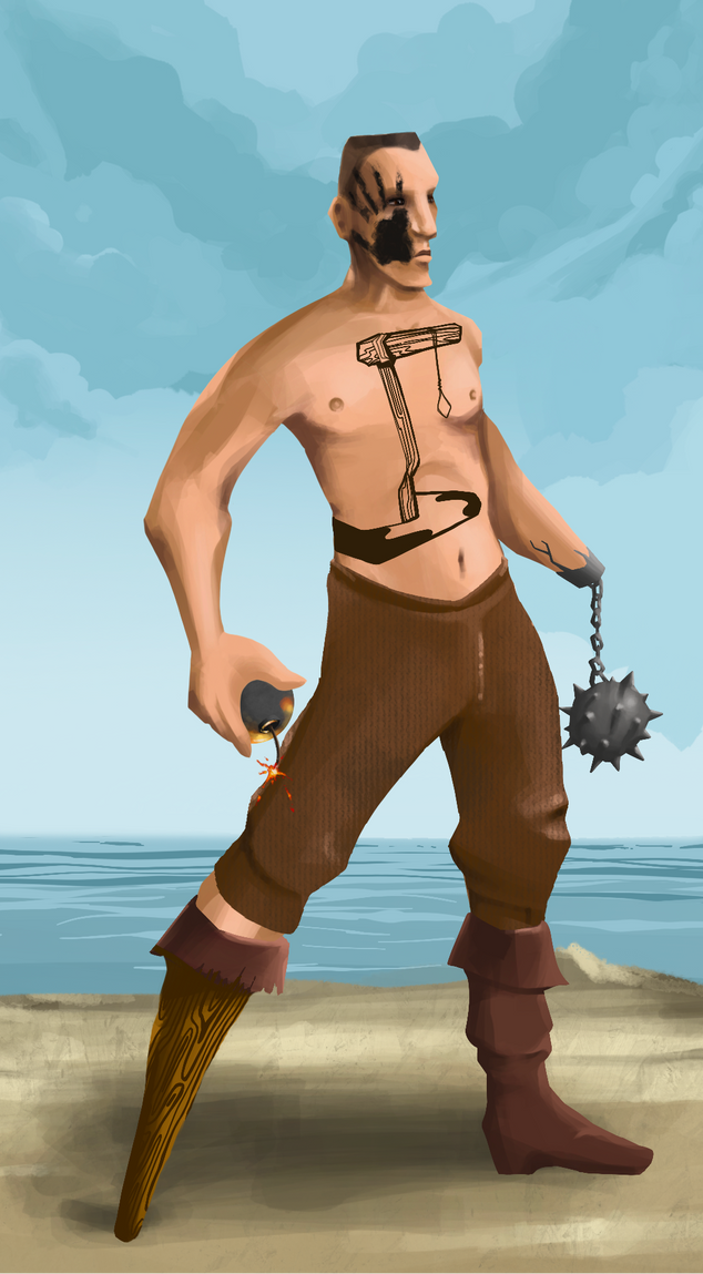 AlgoSeas Pirate #9201 NFT on Algorand