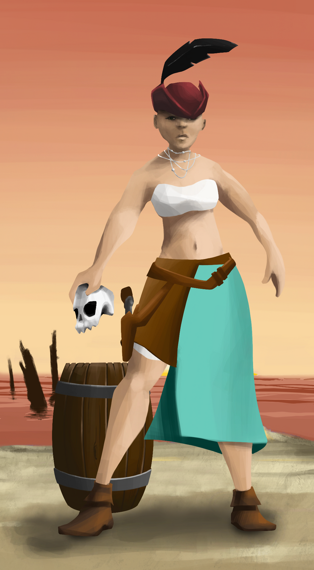 AlgoSeas Pirate #9202 NFT on Algorand