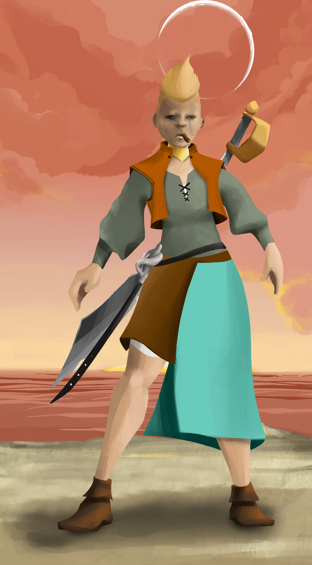 AlgoSeas Pirate #9203 NFT on Algorand