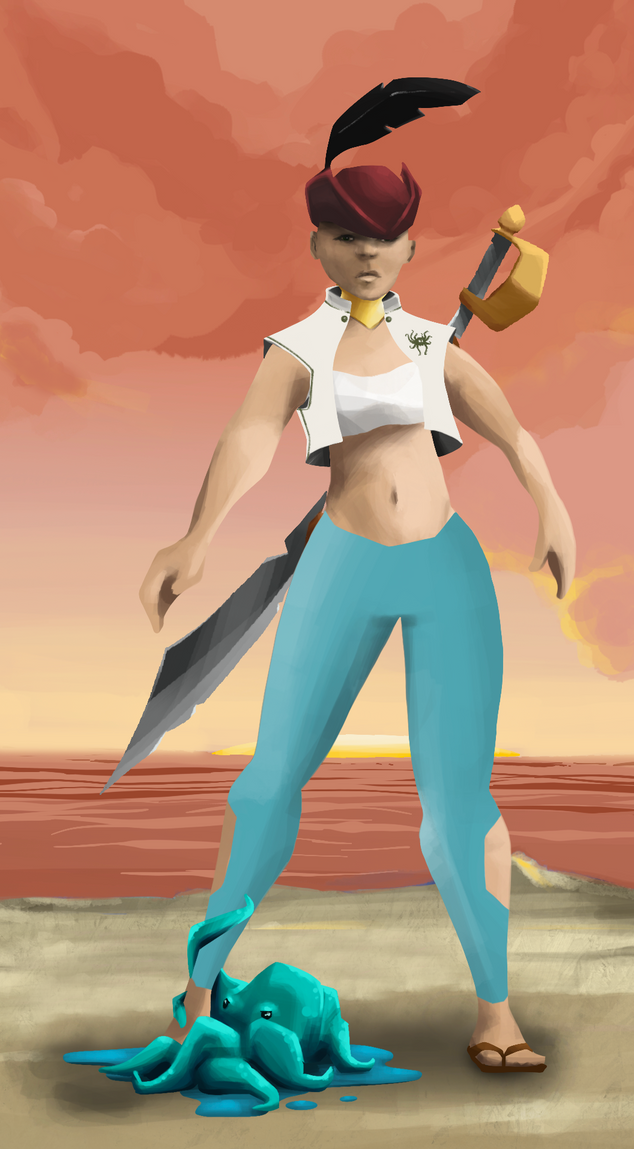 AlgoSeas Pirate #9212 NFT on Algorand