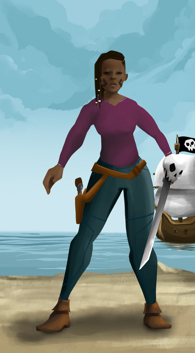 AlgoSeas Pirate #9226 NFT on Algorand