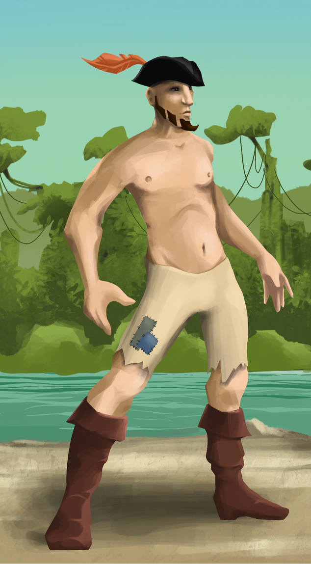 AlgoSeas Pirate #9261 NFT on Algorand