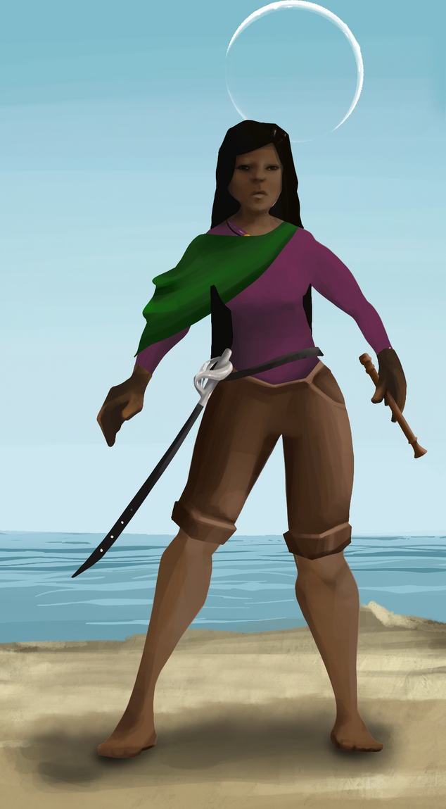 AlgoSeas Pirate #9266 NFT on Algorand