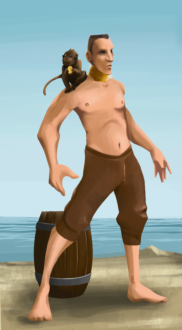 AlgoSeas Pirate #9274 NFT on Algorand