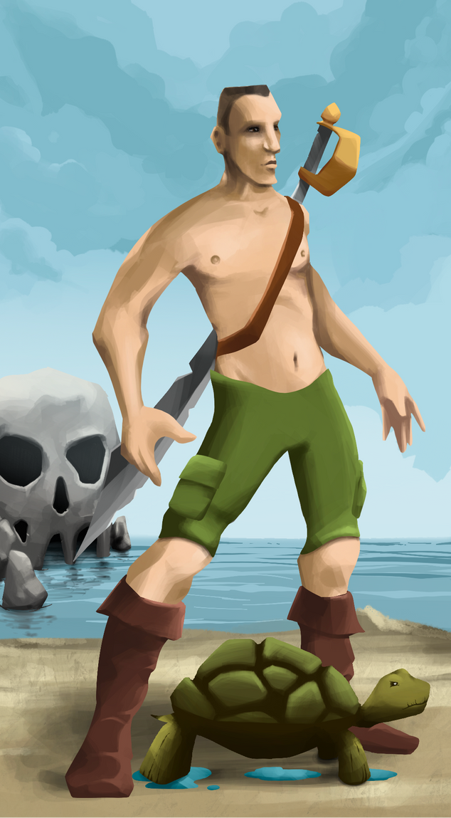 AlgoSeas Pirate #9302 NFT on Algorand