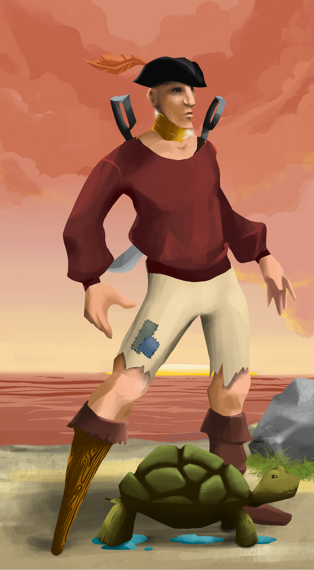 AlgoSeas Pirate #9310 NFT on Algorand