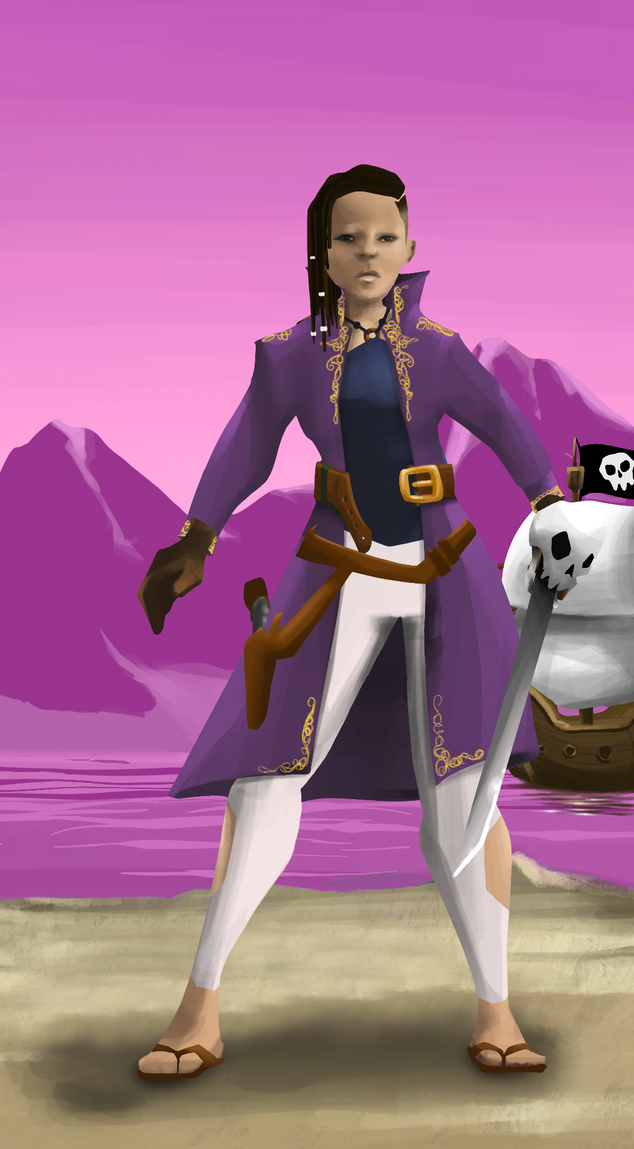 AlgoSeas Pirate #9311 NFT on Algorand