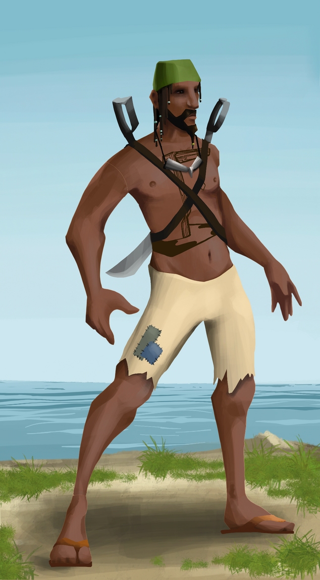 AlgoSeas Pirate #9317 NFT on Algorand