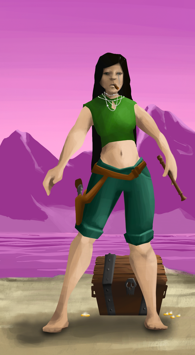 AlgoSeas Pirate #932 NFT on Algorand