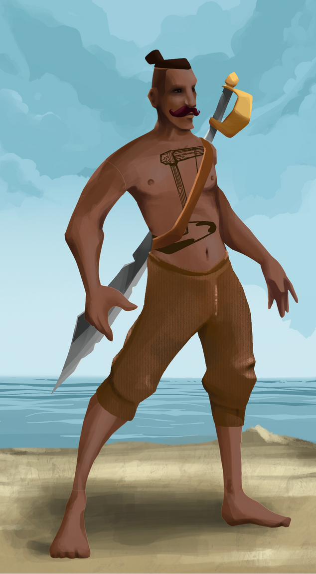 AlgoSeas Pirate #9332 NFT on Algorand