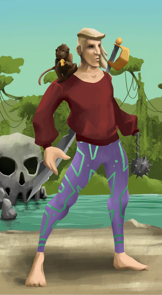 AlgoSeas Pirate #9347 NFT on Algorand