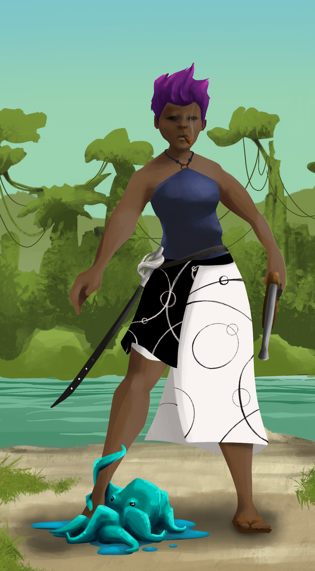 AlgoSeas Pirate #9351 NFT on Algorand