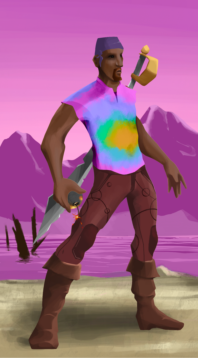 AlgoSeas Pirate #9357 NFT on Algorand