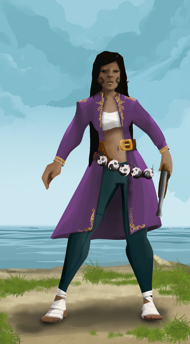 AlgoSeas Pirate #9359 NFT on Algorand