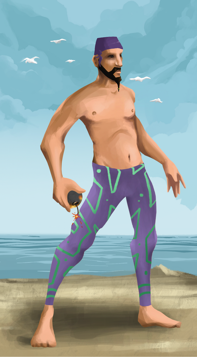 AlgoSeas Pirate #9383 NFT on Algorand