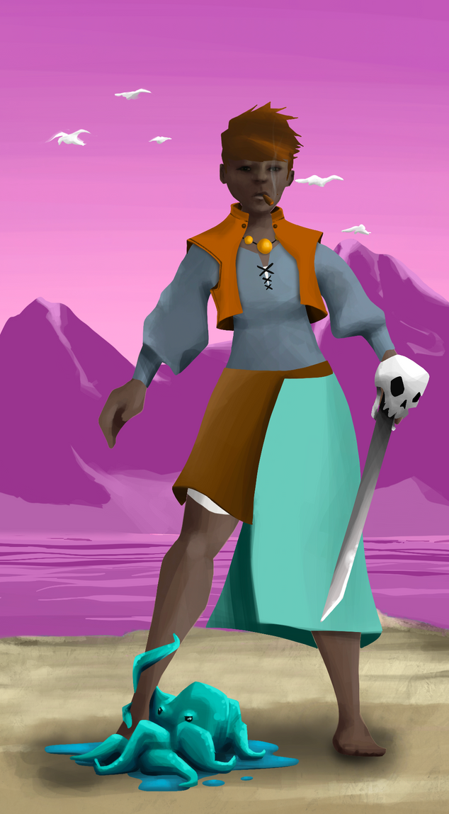 AlgoSeas Pirate #9387 NFT on Algorand
