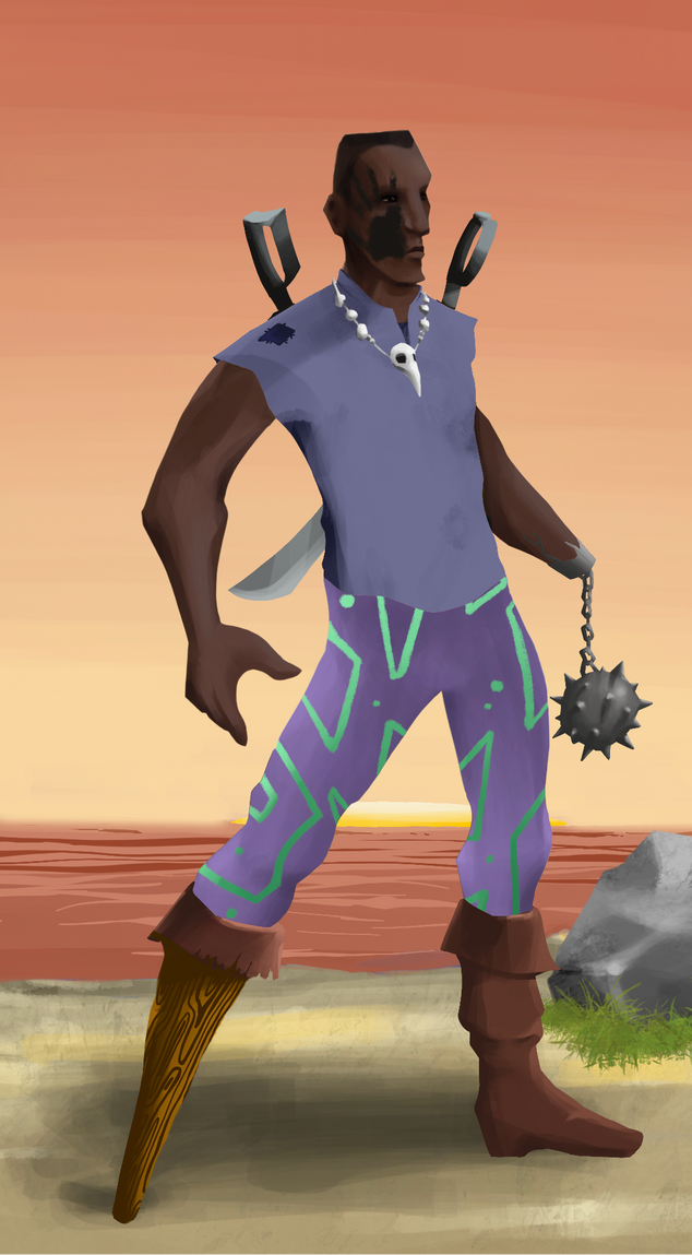 AlgoSeas Pirate #9408 NFT on Algorand