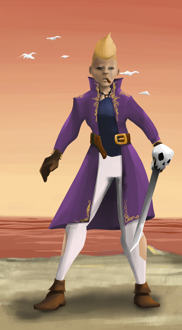 AlgoSeas Pirate #9415 NFT on Algorand