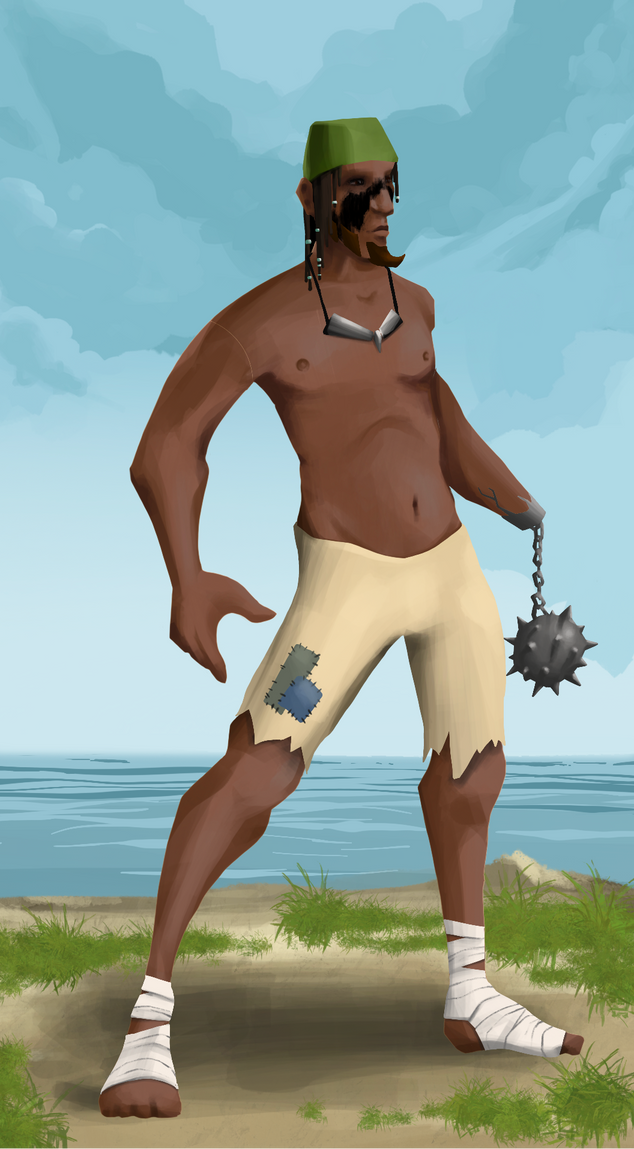 AlgoSeas Pirate #9417 NFT on Algorand