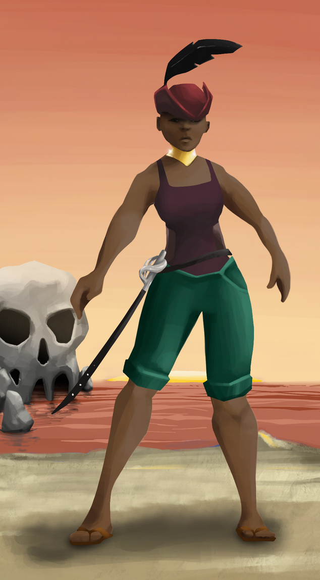 AlgoSeas Pirate #9418 NFT on Algorand