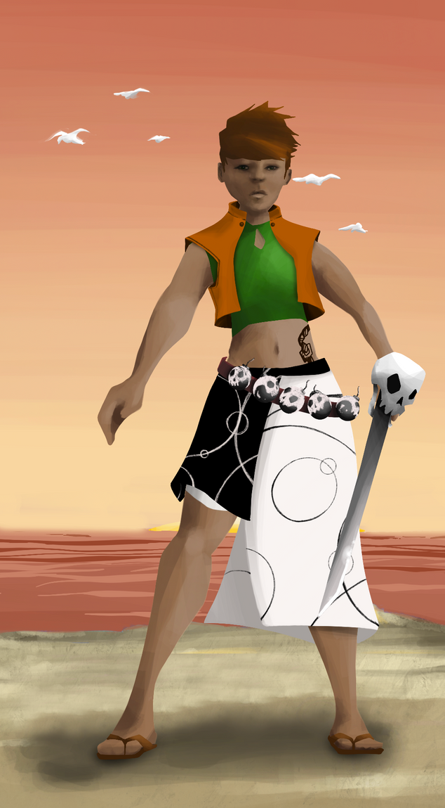 AlgoSeas Pirate #9421 NFT on Algorand