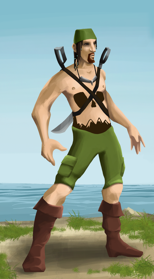 AlgoSeas Pirate #9427 NFT on Algorand