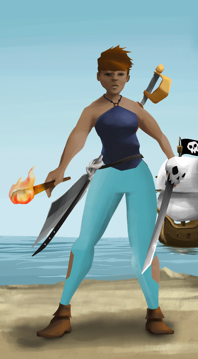 AlgoSeas Pirate #9437 NFT on Algorand