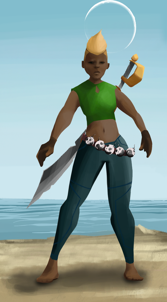 AlgoSeas Pirate #9443 NFT on Algorand