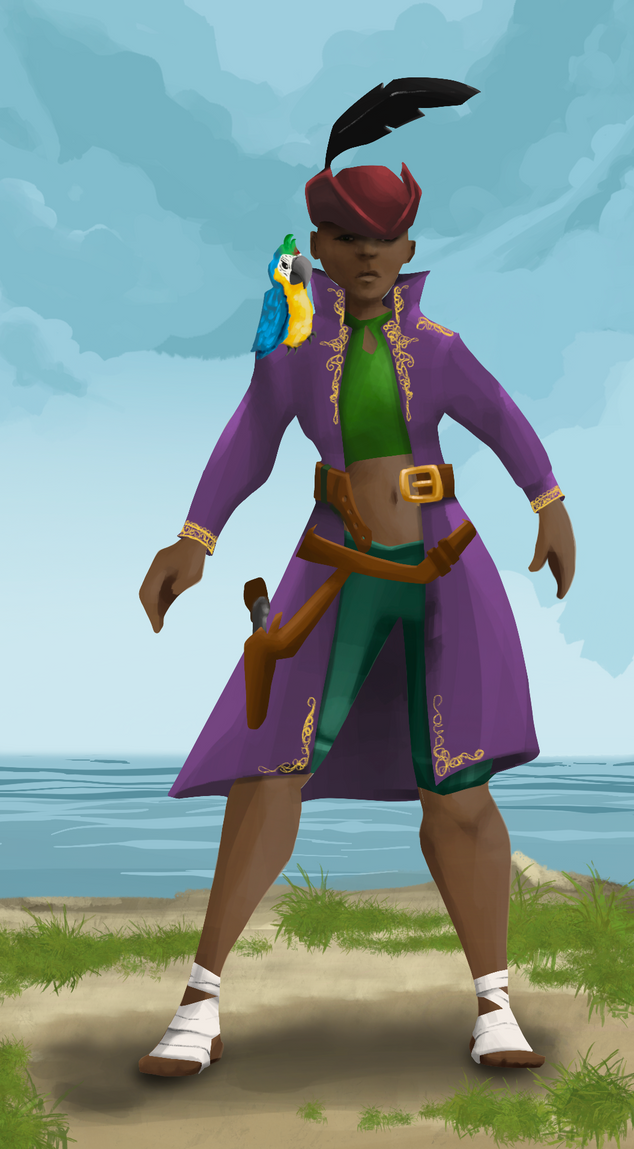 AlgoSeas Pirate #9460 NFT on Algorand