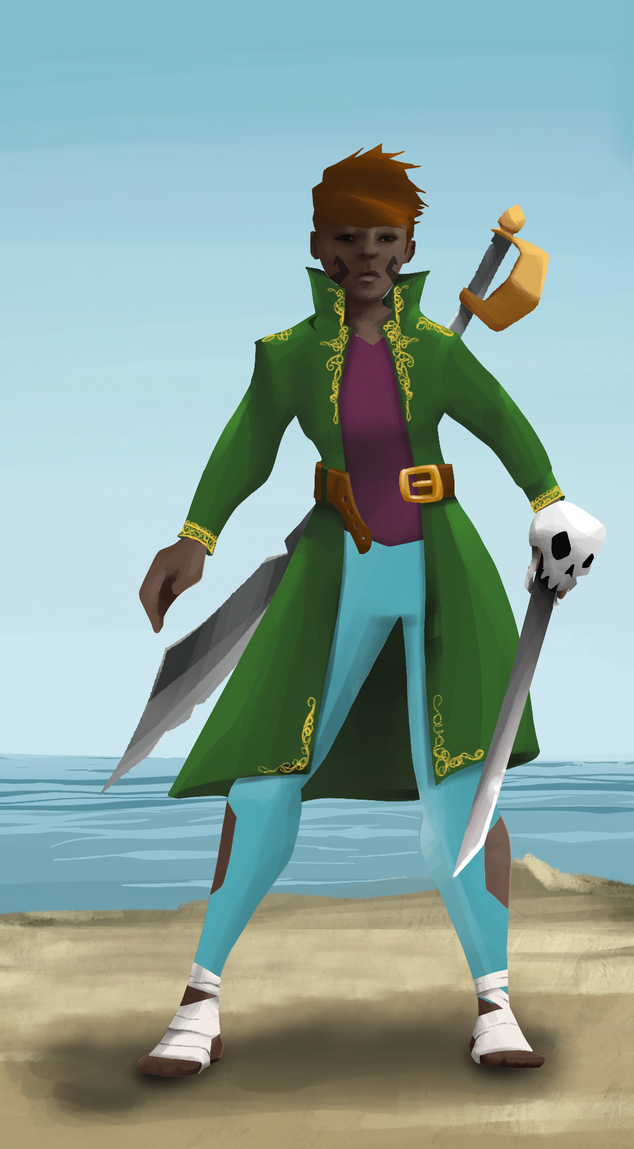 AlgoSeas Pirate #9466 NFT on Algorand