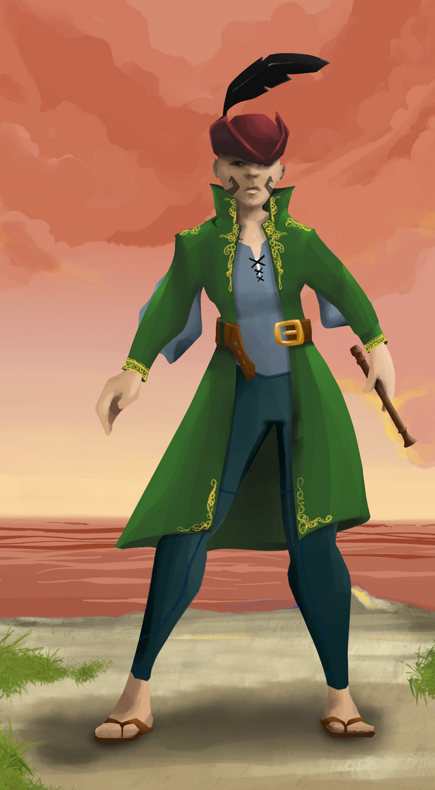 AlgoSeas Pirate #9473 NFT on Algorand