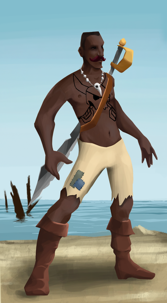 AlgoSeas Pirate #9474 NFT on Algorand