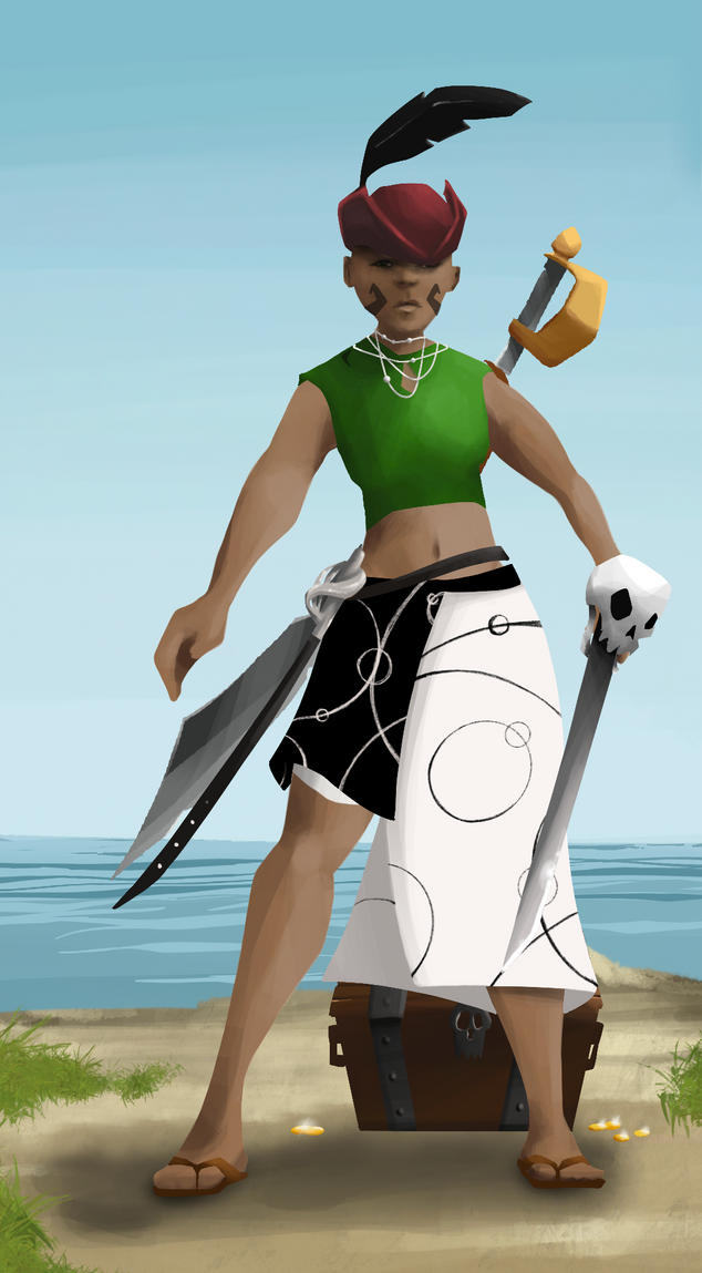 AlgoSeas Pirate #9485 NFT on Algorand