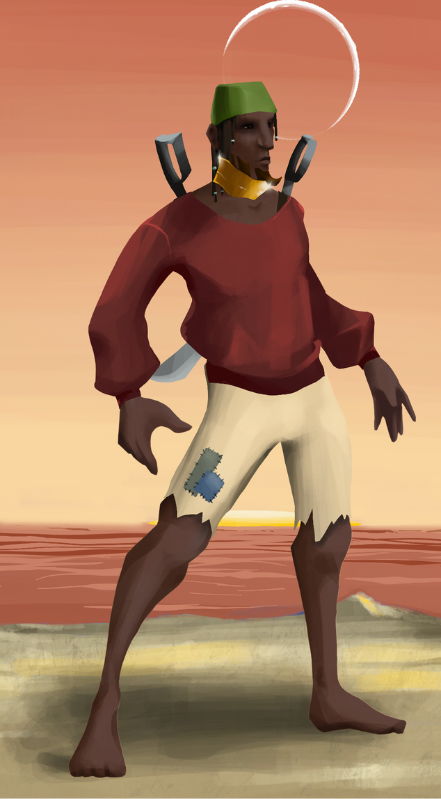 AlgoSeas Pirate #9512 NFT on Algorand