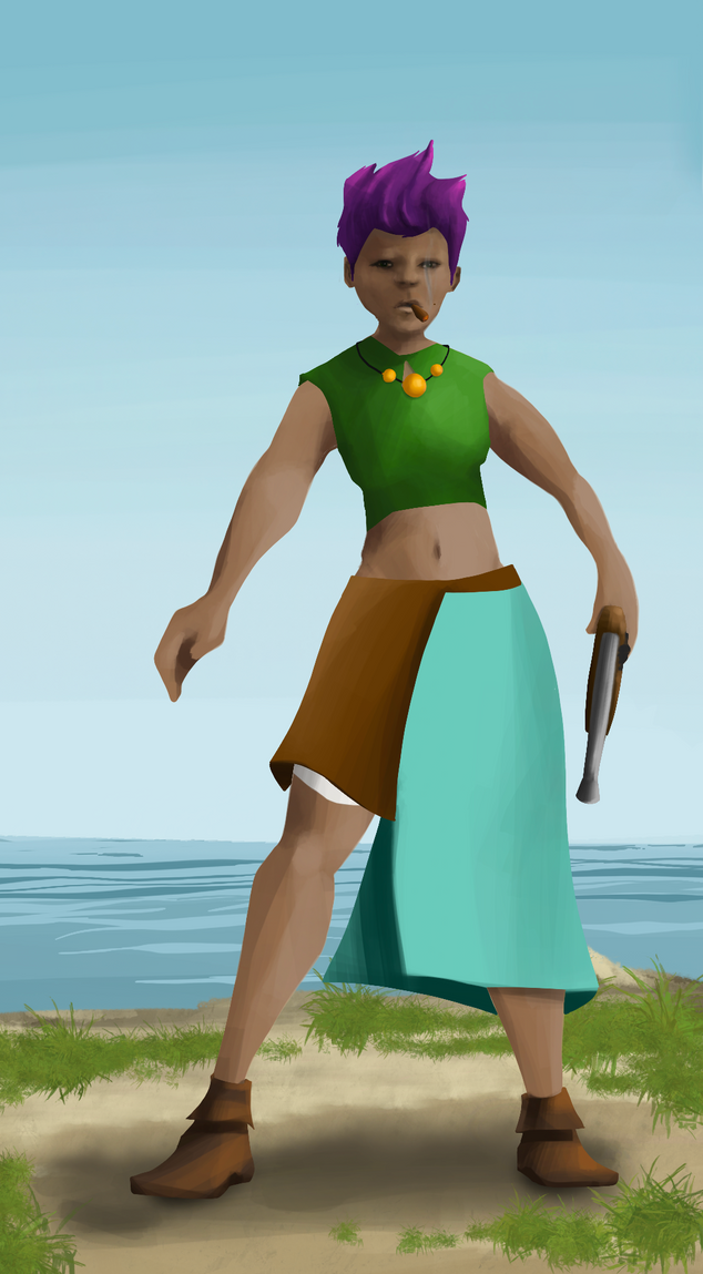 AlgoSeas Pirate #9518 NFT on Algorand