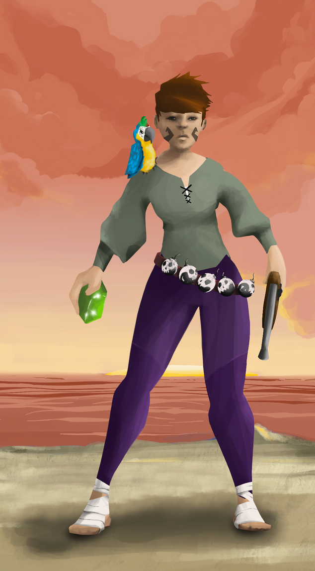 AlgoSeas Pirate #952 NFT on Algorand