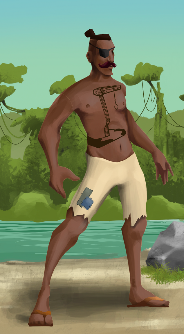 AlgoSeas Pirate #9528 NFT on Algorand