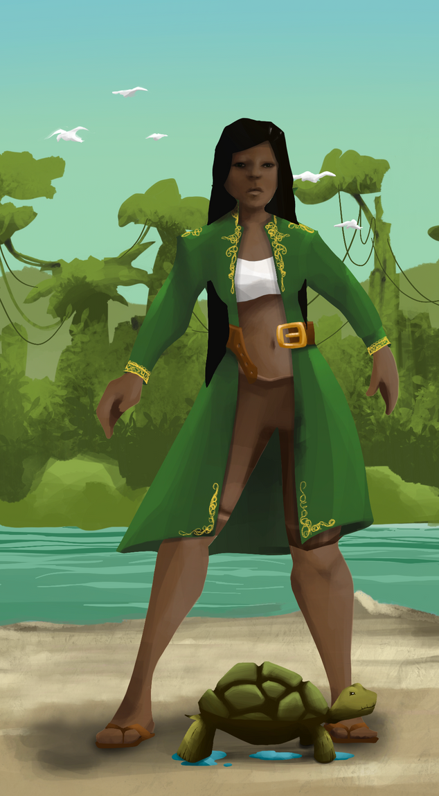 AlgoSeas Pirate #9533 NFT on Algorand