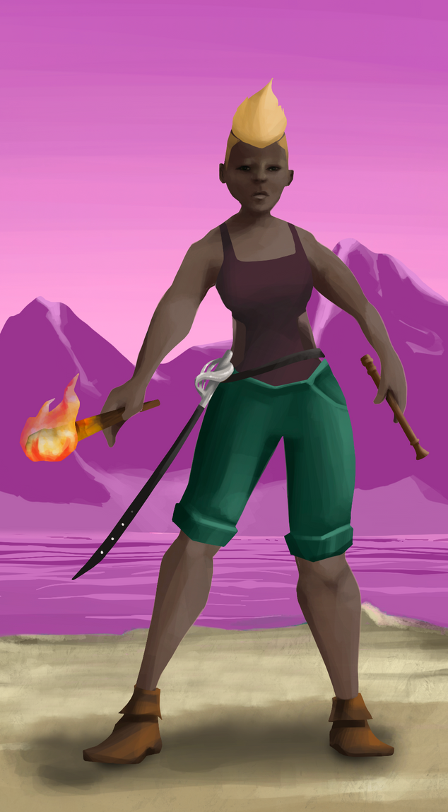 AlgoSeas Pirate #9535 NFT on Algorand