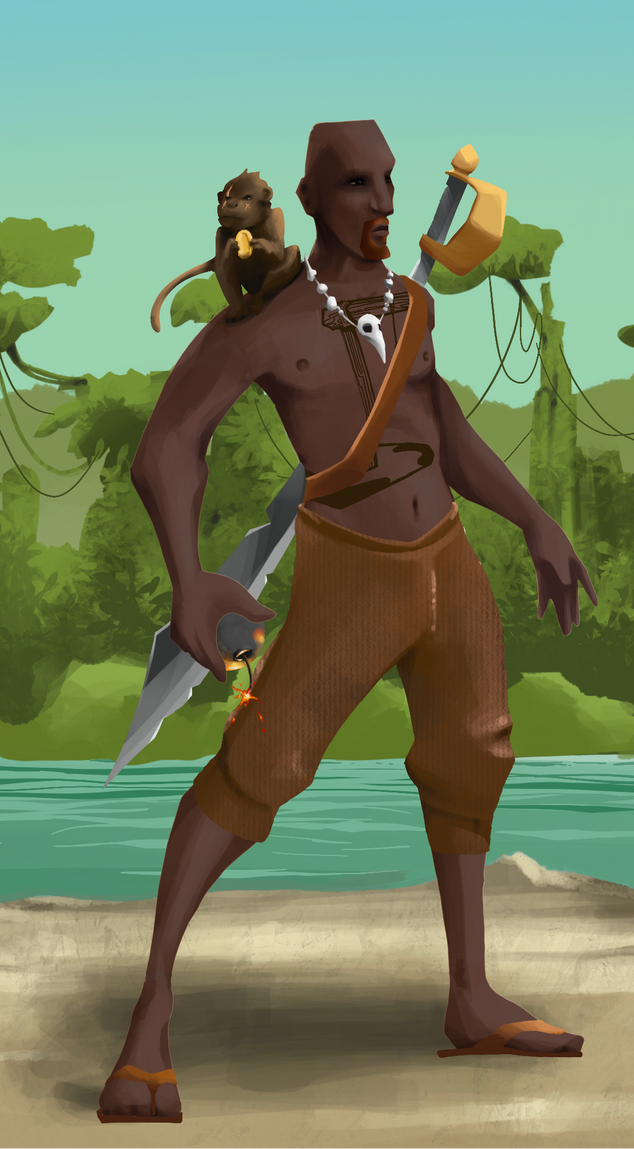 AlgoSeas Pirate #9551 NFT on Algorand